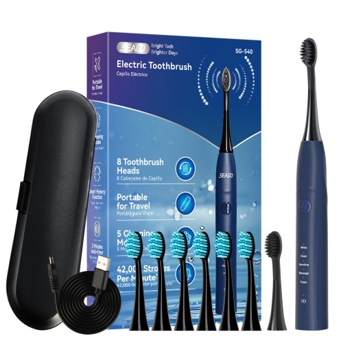 Soniczna szczoteczka do zębów SG 540 8 końcówek