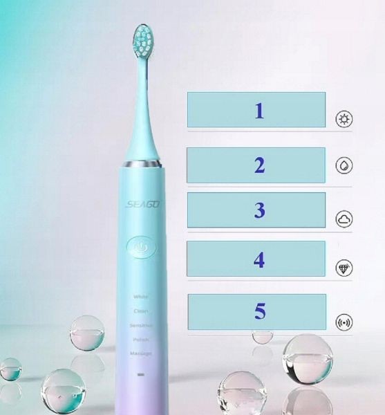 Pięć programów mycia zębów